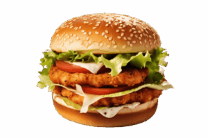 Double Chicken Burger