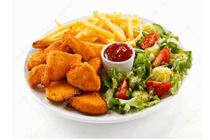 Assiette Nuggets